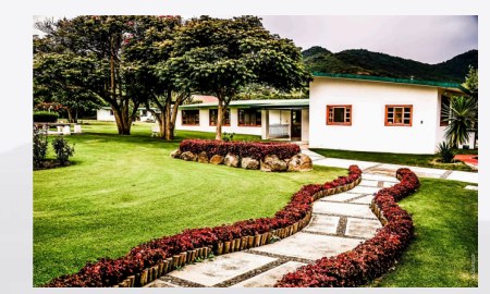 Casa Tonalli — jardines con sendero